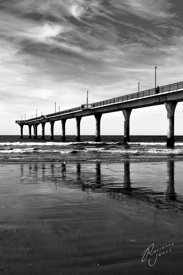 New Brighton Pier Photograph by Roseanne Jones