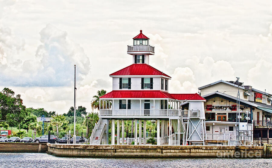 New Canal Lighthouse - HDR Photograph by Scott Pellegrin