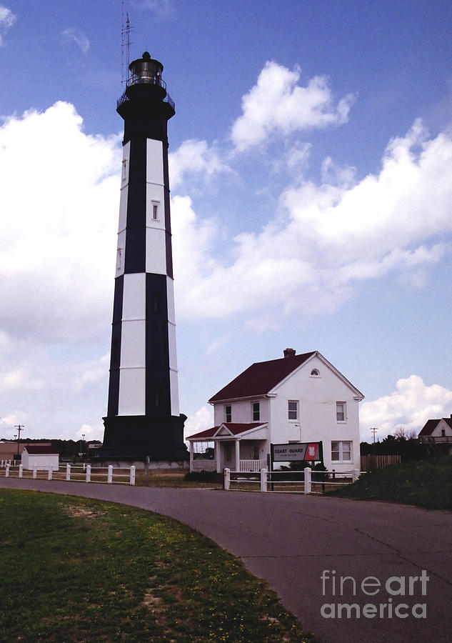Lighthouse Photograph - New Cape Henry Lighthouse by Tom Brickhouse