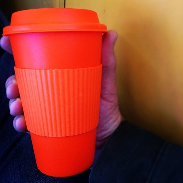 Green Photograph - New Cup For The Office For Coffee by Sweet John Muehlbauer