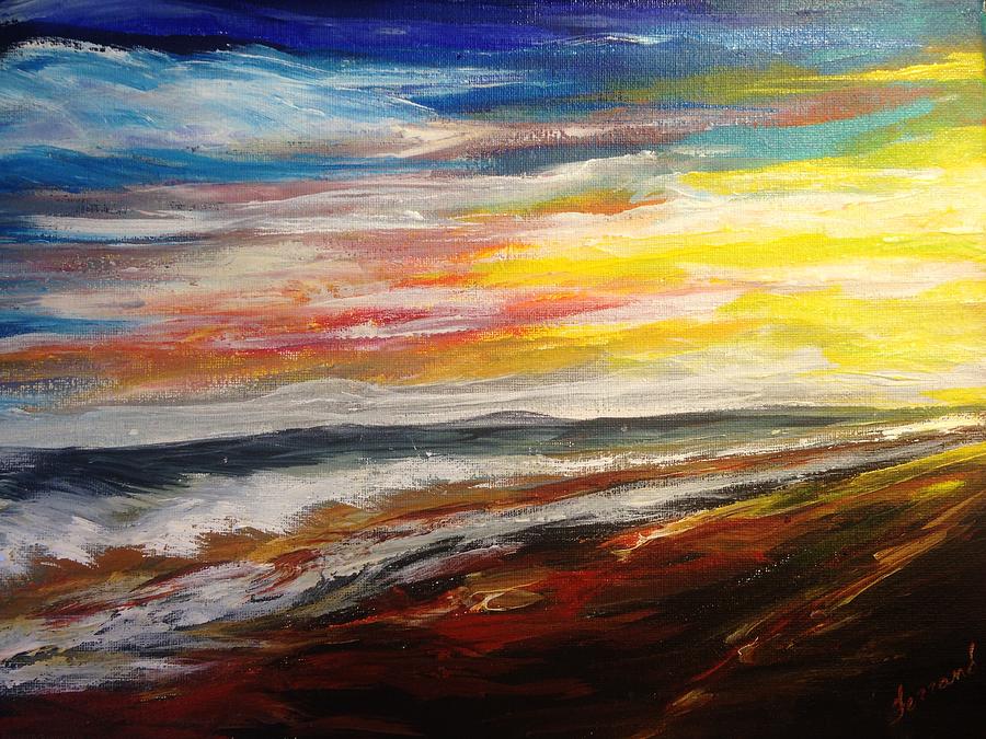 New Day Dawns Painting