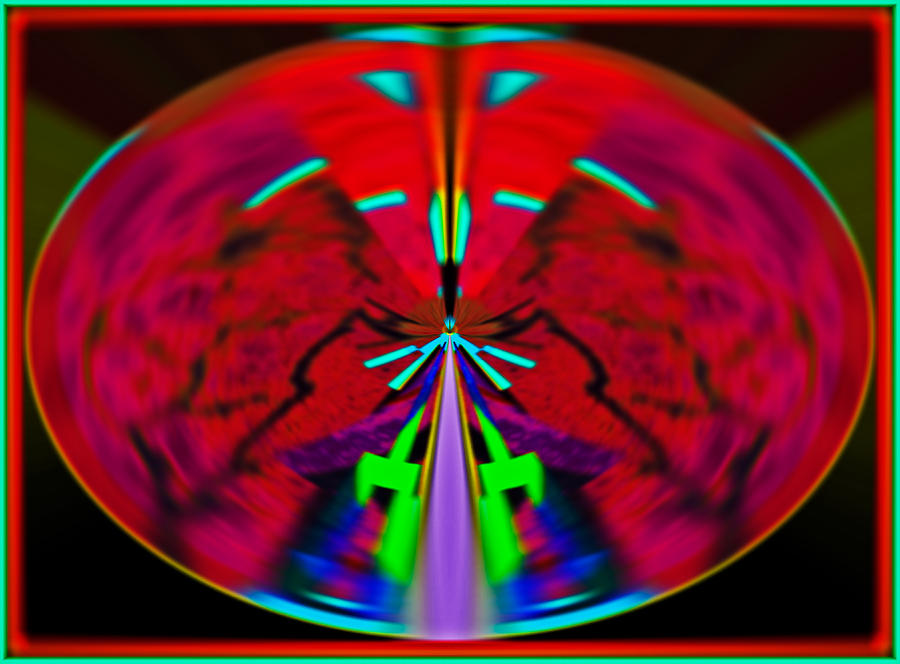 Abstract Photograph - New-ed Orb Of Accepatable Complication Relieving That Previous Orb Of Incessant Condoning 2015 by James Warren