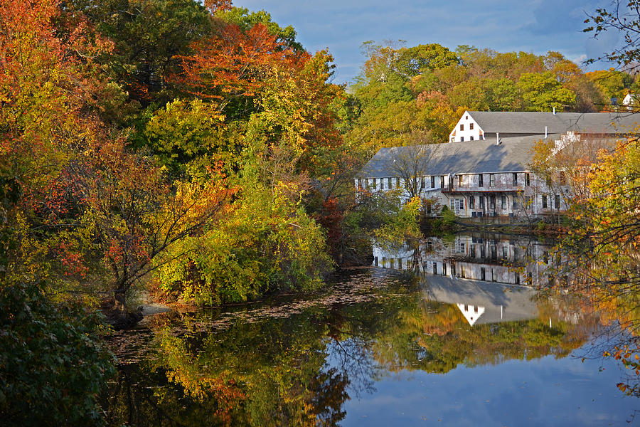 New England Autumn Day Photograph by Toby McGuire
