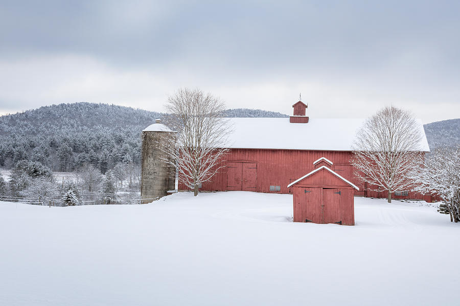 Barn Photograph - New England Barns by Bill Wakeley
