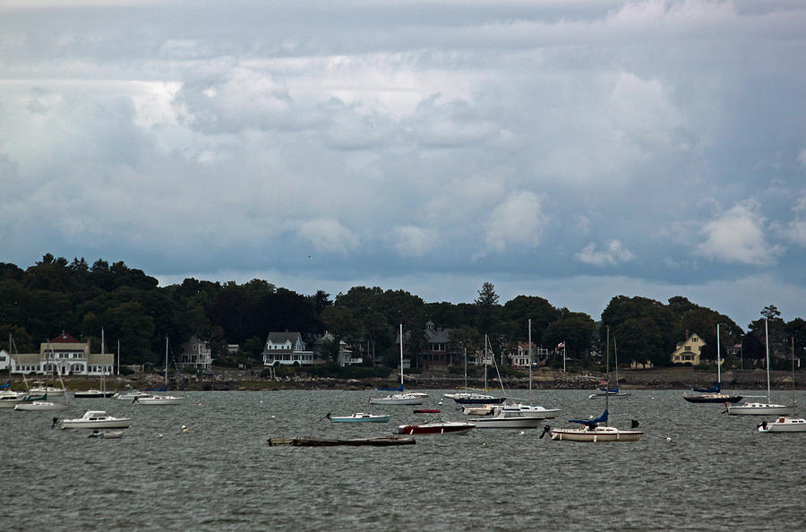 New England Coastal Village Photograph by Suzanne Gaff - Fine Art America