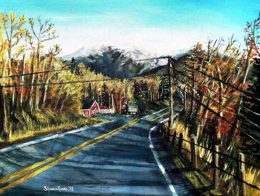 New England Drive Painting by Shana Rowe Jackson