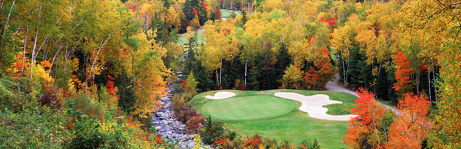 New England Golf Course New England Usa Photograph by Panoramic Images
