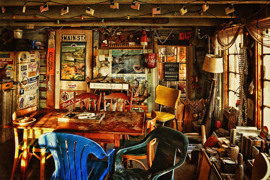 New England Man Cave Photograph by Diana Powell