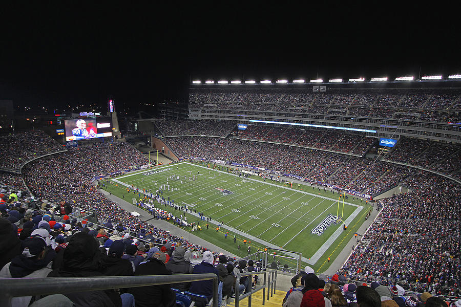 Tom Brady Photograph - New England Patriots and Tom Brady by Juergen Roth