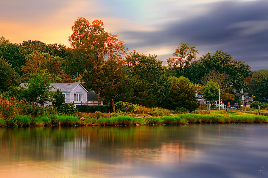 New England Setting Photograph by Lourry Legarde