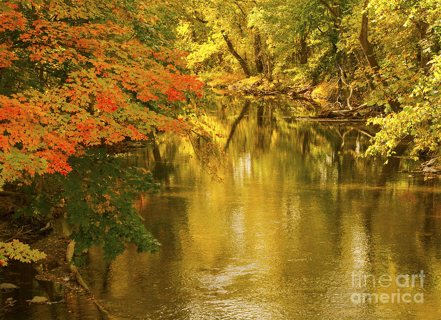 New England Stream Photograph by Randolph Fritz Fine Art America