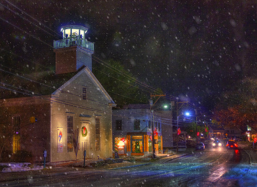 New England Winter - Stowe Vermont Photograph by Joann Vitali
