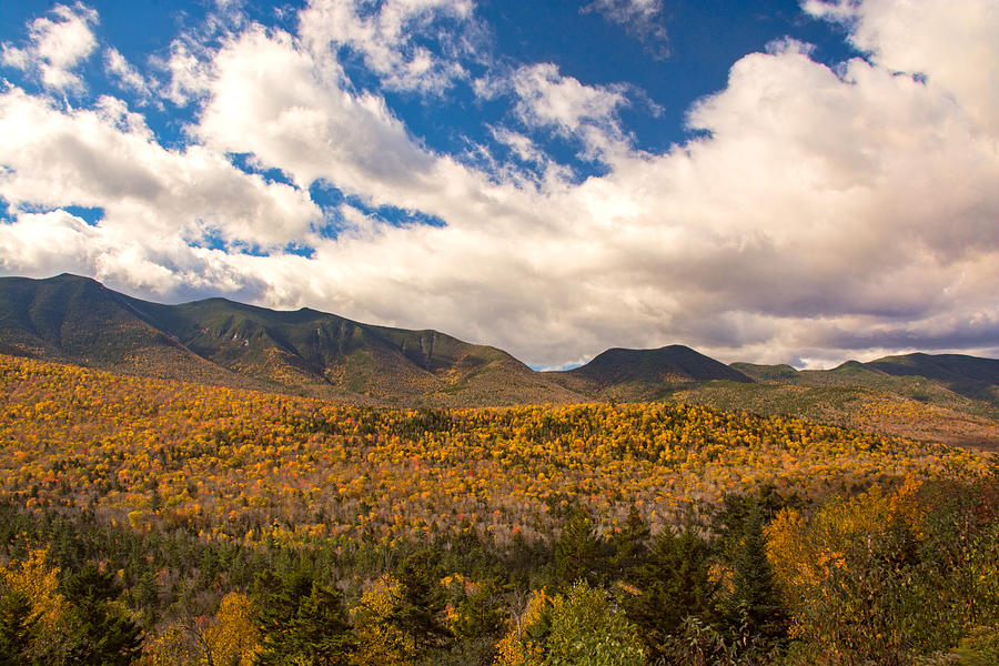 New Hampshire Fall Brilliance Photograph by Nancy De Flon