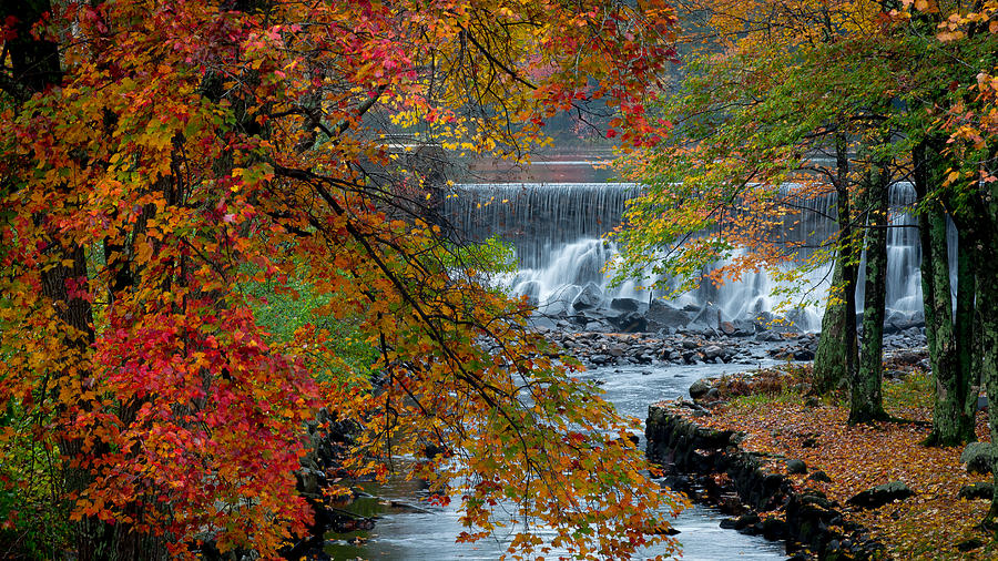 New Hampshire Falls Photograph by David Downs