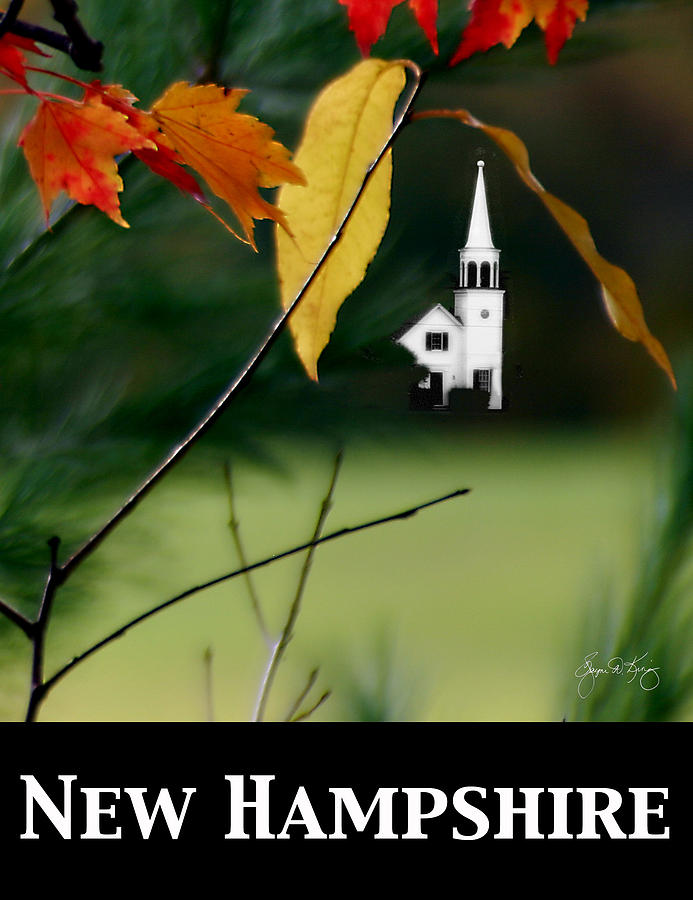 New Hampshire Poster Photograph by Wayne King