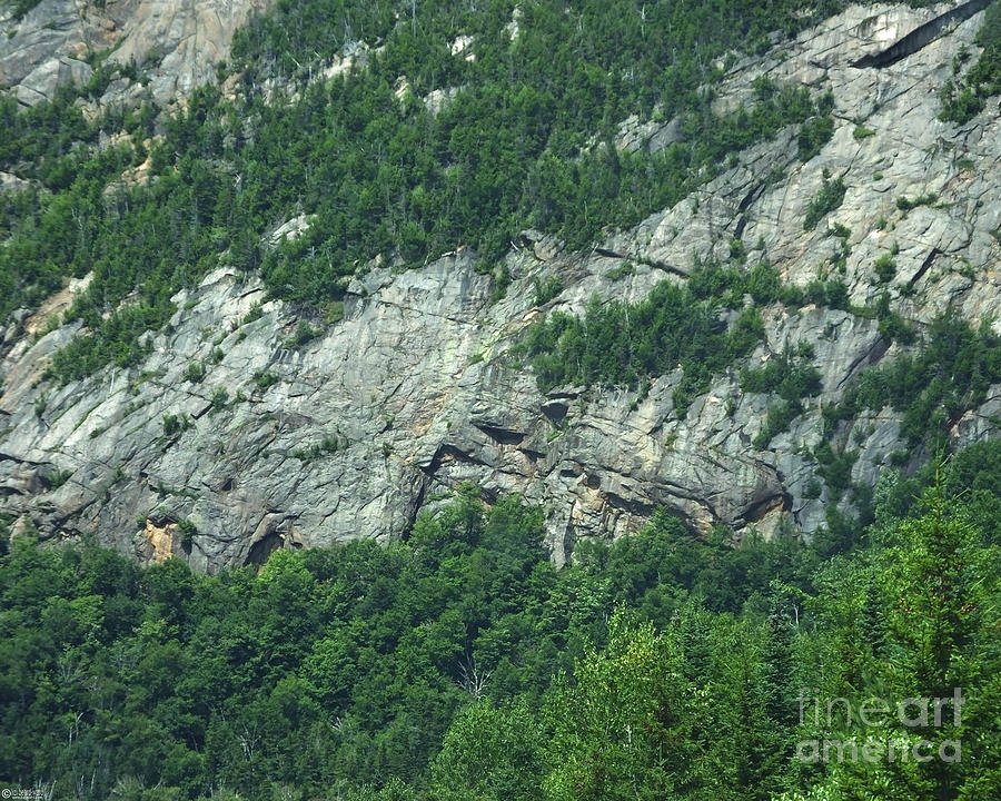 New Hampshire Mountain Stone Cliffs Photograph by Lizi Beard-Ward