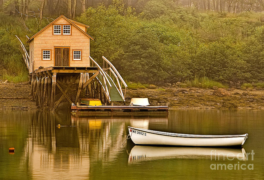 Landscape Photograph - New Harbor by Jerry Fornarotto