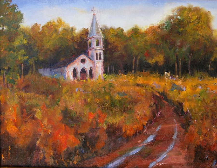 New Hope Church Painting by Sina Coulson - Fine Art America