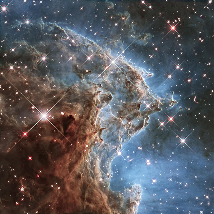 Abstract Photograph - New Hubble image of NGC 2174 by Adam Romanowicz