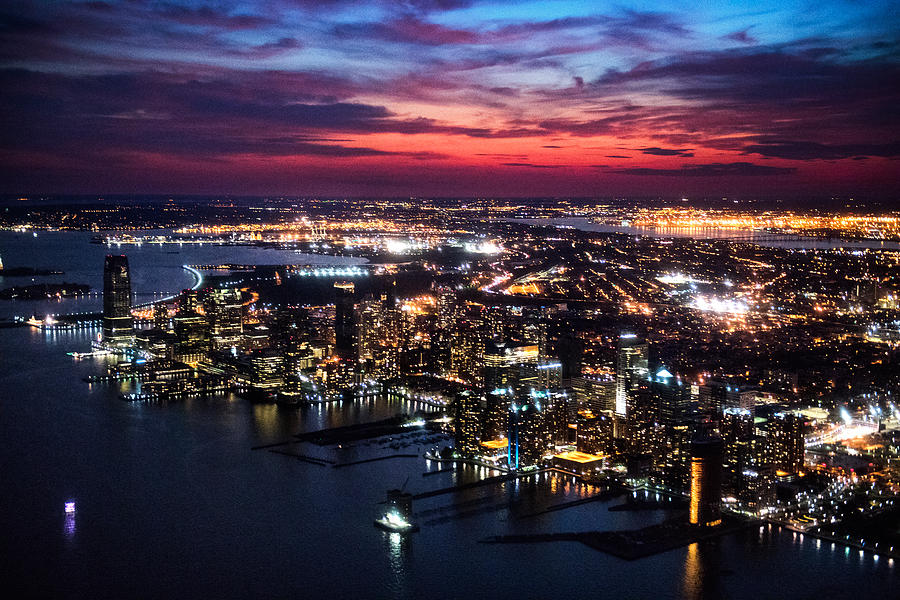 New Jersey at night Photograph by Extreme-photographer