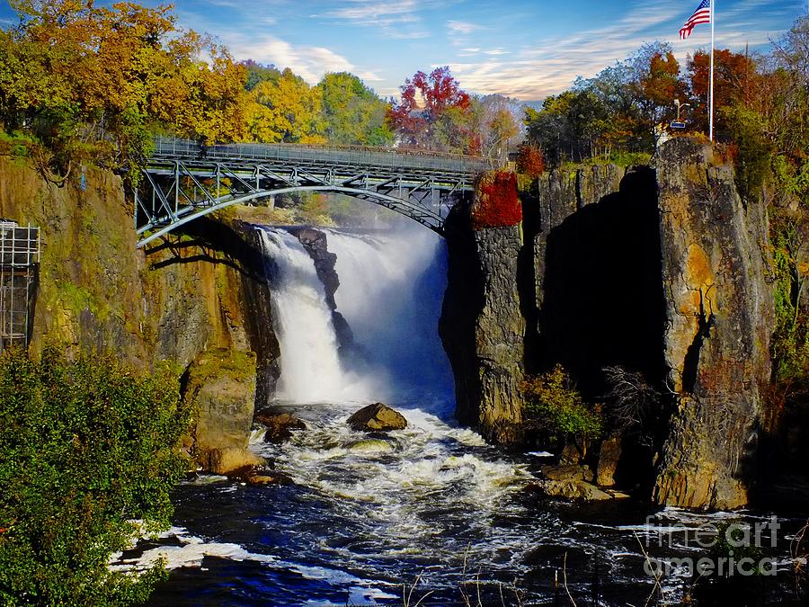 New Jersey Paterson Falls Photograph by Thomas Mack - Fine Art America