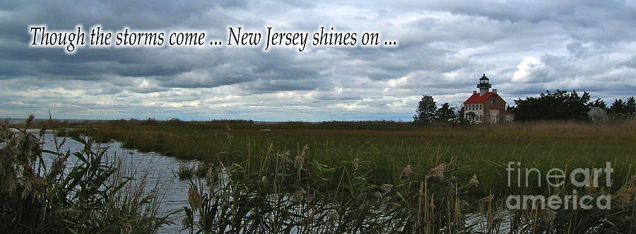 Jersey Strong Photograph - New Jersey Shines On  by Nancy Patterson
