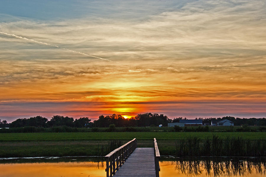 New Jersey Summer Sunset Photograph by Tom Gari Gallery-Three ...