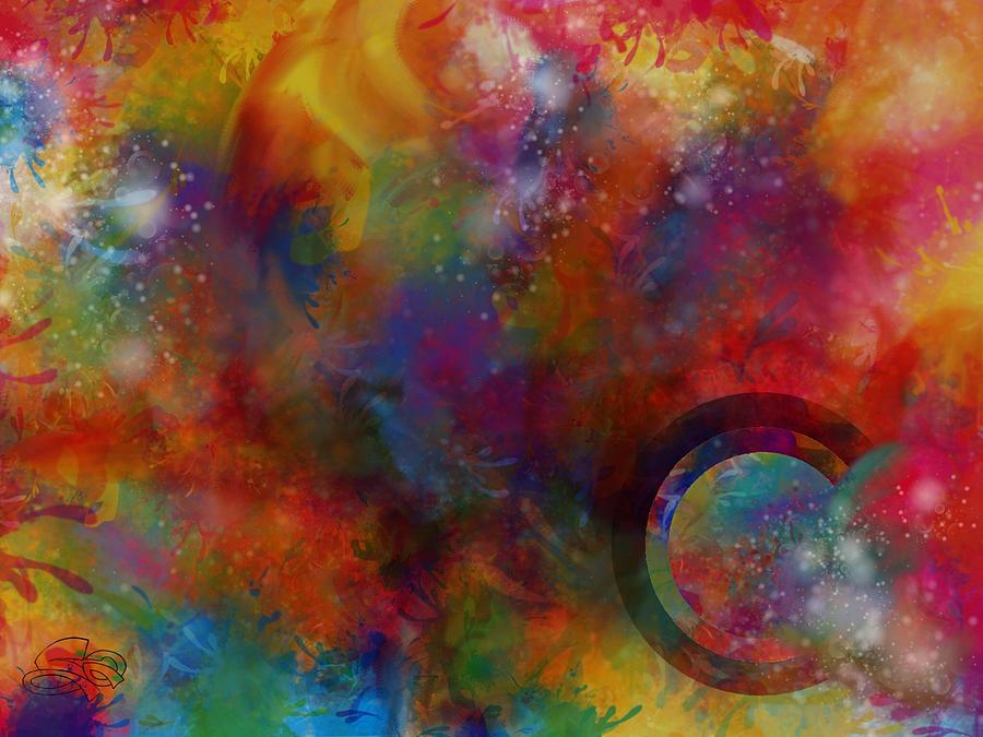 Abstract Digital Art - New Joy by Lisa Schwaberow Abstract Digital Art - New Joy by Lisa Schwaberow