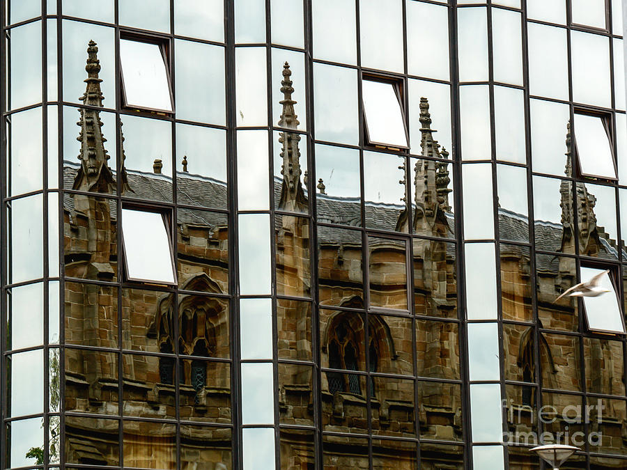 New Meets Old Photograph by Julie Chambers New Meets Old Photograph by Julie Chambers