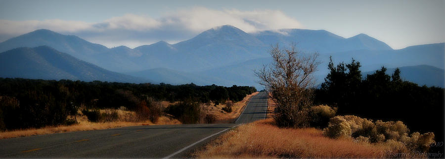 New Mexico Country Driving Photograph by Aaron Burrows