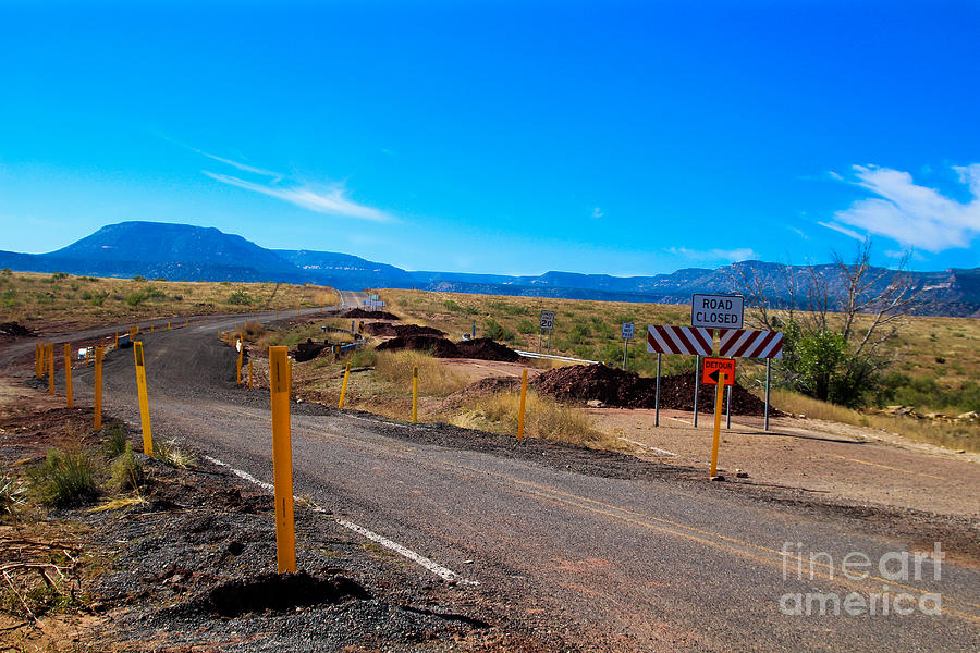 New Mexico Detour Photograph by JD Smith