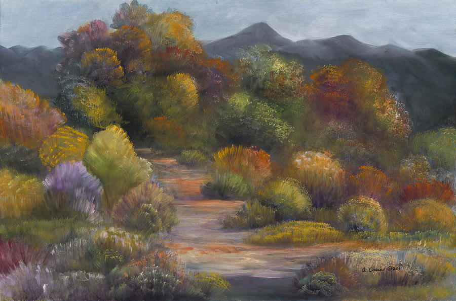 New Mexico Fall Colors Painting