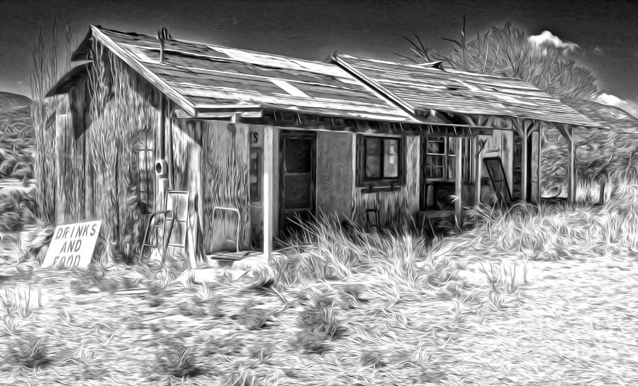 New Mexico Haunted Shack Photograph by Gregory Dyer