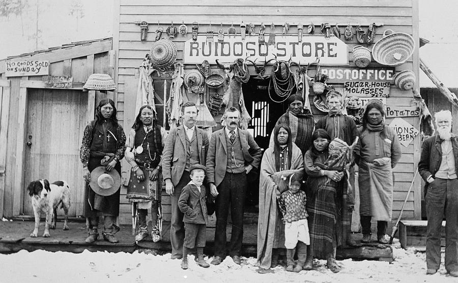 New Mexico Store, C1900 Photograph by Granger