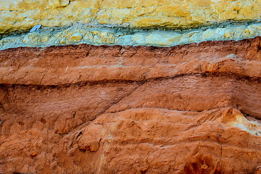 New Mexico Strata Photograph by Nadalyn Larsen