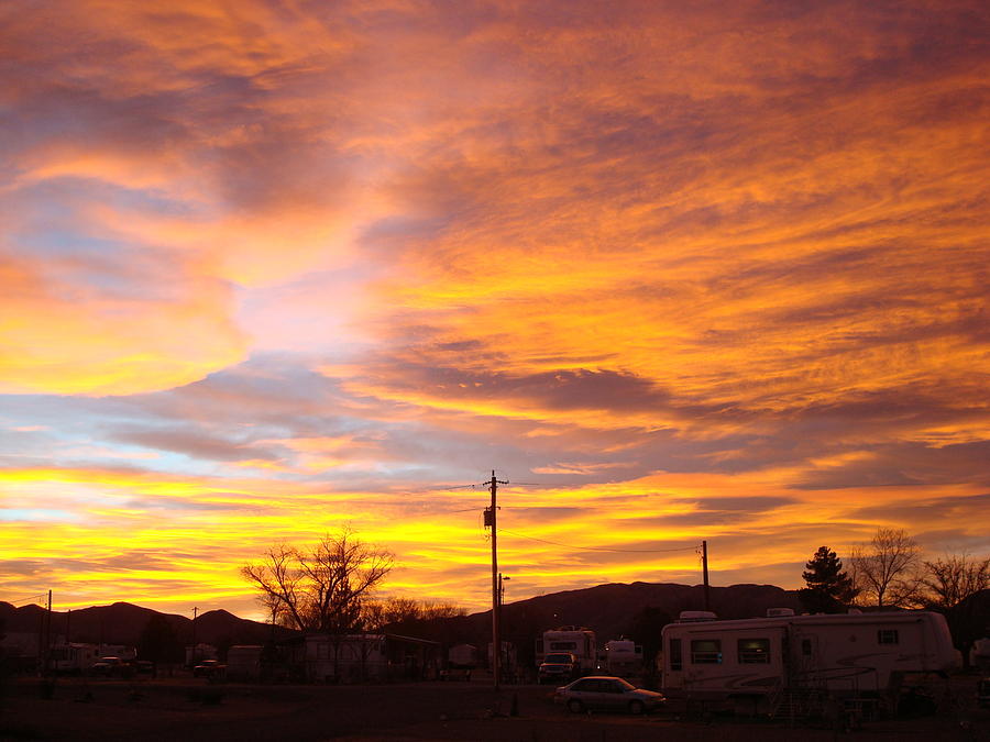 New Mexico Sunset Photograph by Susan Woodward