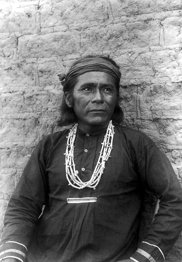 New Mexico Zuni Man, C1900 Photograph by Granger - Fine Art America