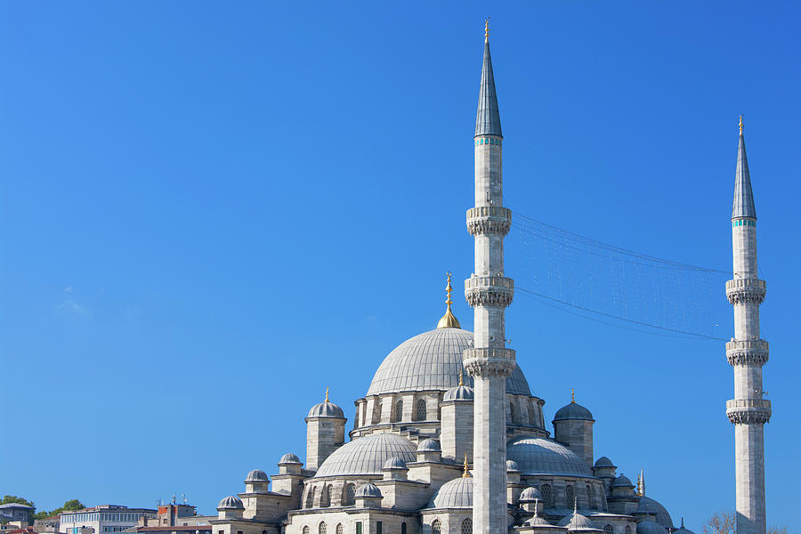 New Mosque, Istanbul, Turkey Photograph by Laurie Noble