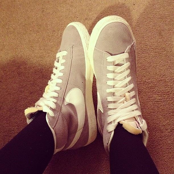 London Photograph - 👟new Nikes 👟 by Mae Simms