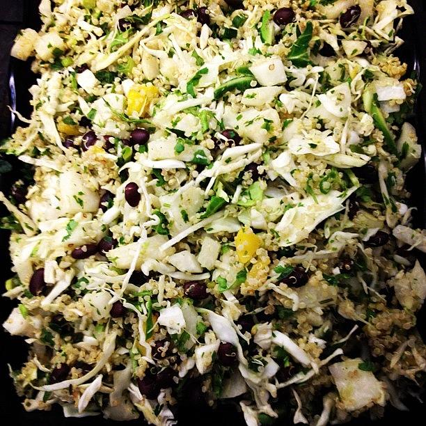 New On The Deli Rainbow Quinoa Salad Photograph by Debbie Lazinsky