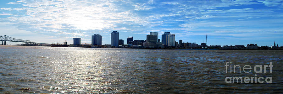 New Orleans Photograph - New Orleans - Skyline of New Orleans by Randy Smith