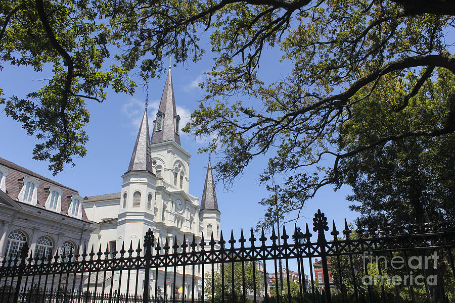 St Louis cathedral in New Orleans New Orleans 18 Photograph by Carlos Diaz