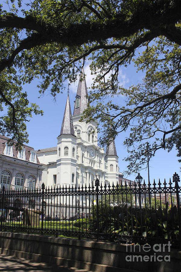 St. Louis Cathedral 20 Photograph by Carlos Diaz