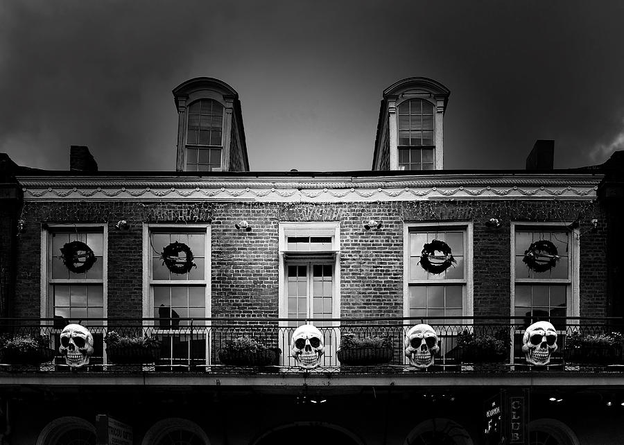 New Orleans- A Skull Paradise Photograph by Alexandra Till