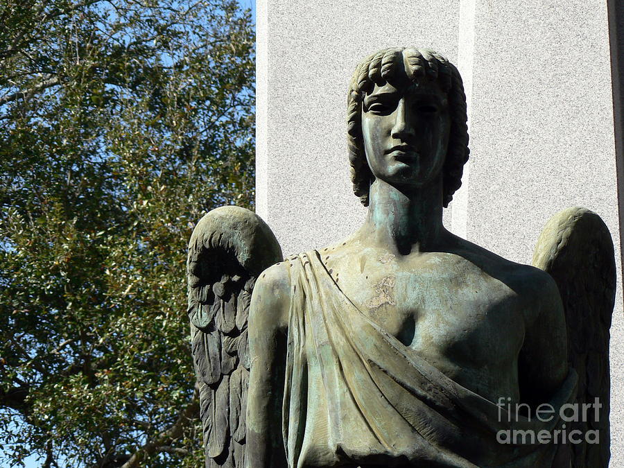New Orleans Angel 1 Photograph by Elizabeth Fontaine-Barr