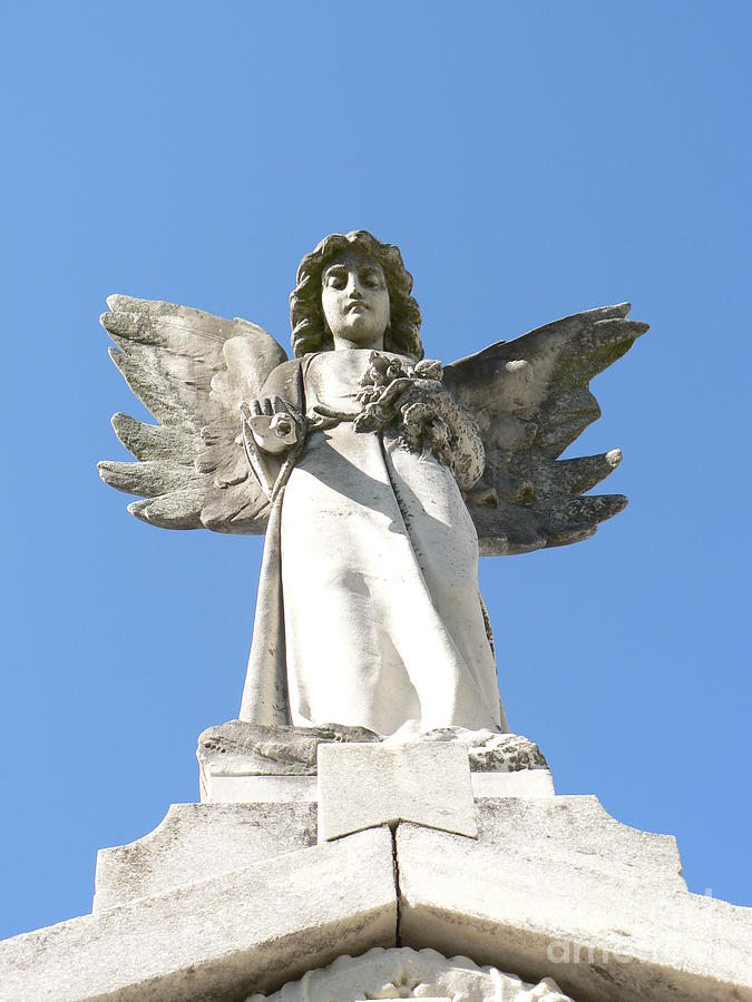 New Orleans Angel 5 Photograph by Elizabeth Fontaine-Barr