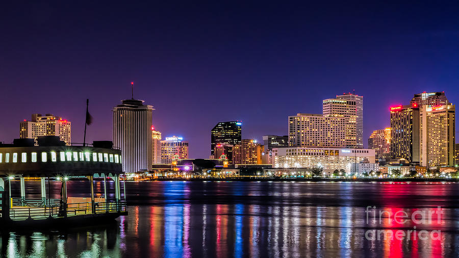 New Orleans At Night Photograph