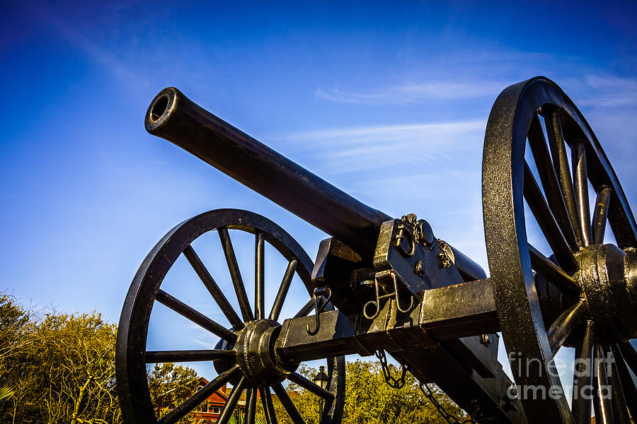 New Orleans Cannon at Washington Artillery Park Photograph by Paul Velgos