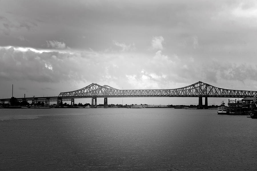 Bridge Photograph - New Orleans CCC Bridge by Alexandra Till