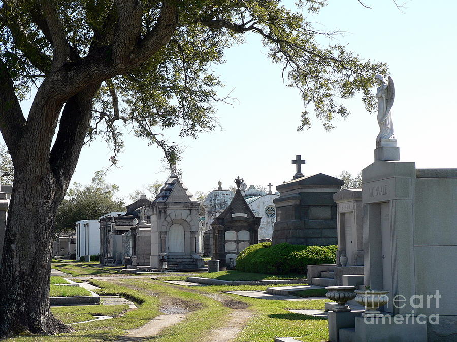 Graves Photograph - New Orleans Cemetery 3 by Elizabeth Fontaine-Barr